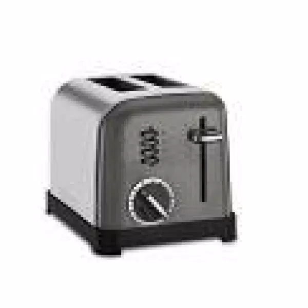 Toasters Cuisinart Classic Series 2-Slice Black Stainless Steel Toaster 5 Toasters Cuisinart Classic Series 2-Slice Black Stainless Steel Toaster - Image 3