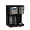 Coffee Makers Cuisinart Coffee Center 12-Cup Black Stainless Steel Coffee Maker And Single Serve Brewer -Costway Shop black stainless steel cuisinart single serve coffee makers ss 15bksp1 64 1000