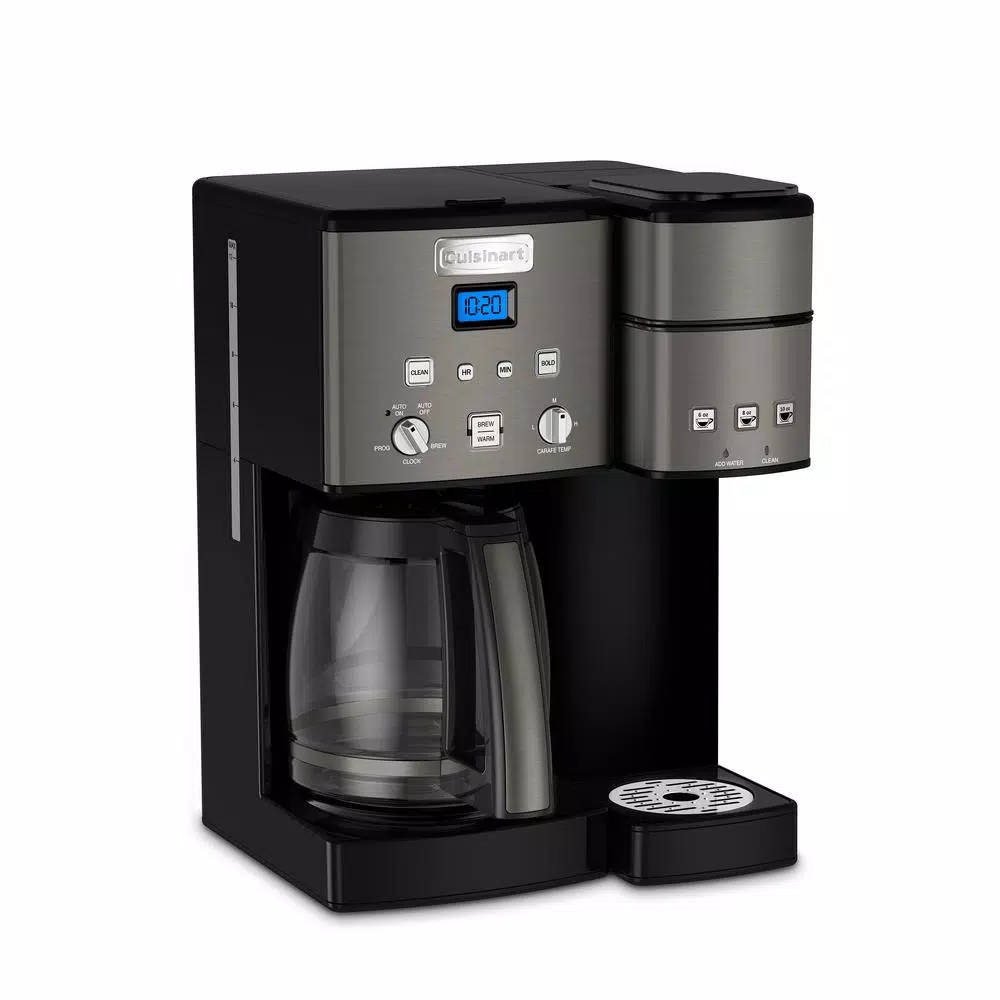 Cuisinart Coffee Center 12-Cup Black Stainless Steel Coffee Maker and Single Serve Brewer Coffee Makers Cuisinart Coffee Center 12-Cup Black Stainless Steel Coffee Maker And Single Serve Brewer -Costway Shop black stainless steel cuisinart single serve coffee makers ss 15bksp1 64 1000