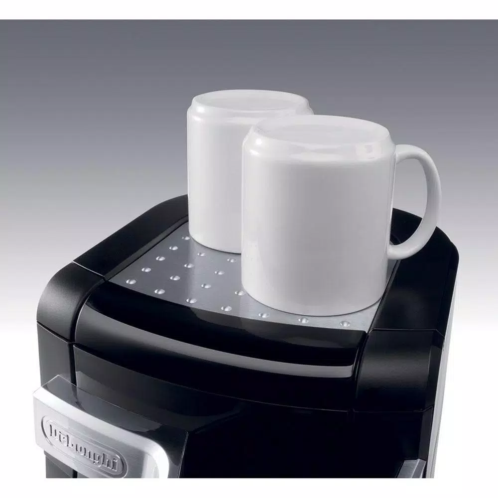 DeLonghi 10-Cup Black Stainless Steel Drip Coffee Maker with Thermal Carafe Coffee Makers DeLonghi 10-Cup Black Stainless Steel Drip Coffee Maker With Thermal Carafe -Costway Shop black stainless steel delonghi drip coffee makers dcf2210ttc c3 1000