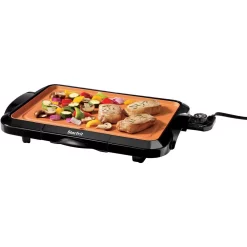 Electric Skillets & Indoor Grills Starfrit Eco 176 Sq. In. Copper Electric Griddle -Costway Shop black starfrit electric griddles 024412 004 0000 4f 1000