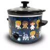 Cookers Uncanny Brands Star Wars 2QT. Slow Cooker Black -Costway Shop black uncanny brands slow cookers sc2 srw src 64 1000