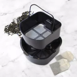 Coffee Makers West Bend 2.75 Qt. Black Iced Tea Or Iced Coffee Maker 10-Cups Includes Infusion Tube To Customize Flavor Features Auto Shut-Off -Costway Shop black west bend drip coffee makers it500 44 1000