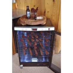 Food Processing Weston Pro-2400 24-Tray Black Food Dehydrator With Temperature Control -Costway Shop black weston dehydrators 28 0501 w 4f 1000