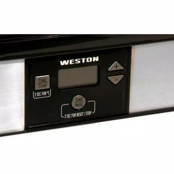 Weston 6-Tray Black Food Dehydrator with Temperature Sensor Food Processing Weston 6-Tray Black Food Dehydrator With Temperature Sensor -Costway Shop black weston dehydrators 75 0401 w 4f 1000
