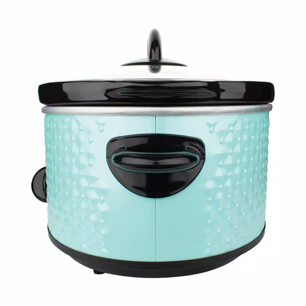 Brentwood Appliances Diamond 3.5 Qt. Blue Slow Cooker with Tempered Glass Lid Cookers Brentwood Appliances Diamond 3.5 Qt. Blue Slow Cooker With Tempered Glass Lid -Costway Shop blue brentwood appliances slow cookers sc 136bl c3 1000