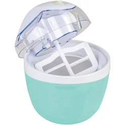 Dessert Makers Brentwood 1 Qt. Blue Ice Cream And Sorbet Maker 5 Dessert Makers Brentwood 1 Qt. Blue Ice Cream And Sorbet Maker -Costway Shop blue brentwood ice cream makers ts 1410bl 1f 1000