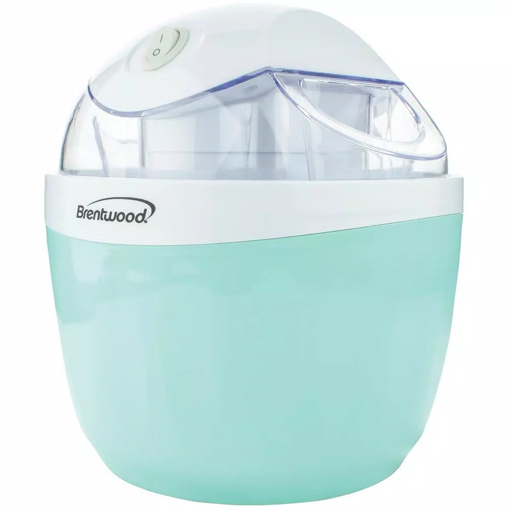Brentwood 1 Qt. Blue Ice Cream and Sorbet Maker Dessert Makers Brentwood 1 Qt. Blue Ice Cream And Sorbet Maker -Costway Shop blue brentwood ice cream makers ts 1410bl 64 1000