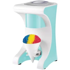 Dessert Makers Brentwood 5.6 Fl. Oz. Blue Snow Cone Maker With Shaved Ice Machine 15 Dessert Makers Brentwood 5.6 Fl. Oz. Blue Snow Cone Maker With Shaved Ice Machine -Costway Shop blue brentwood snow cone machines ts 1420bl 76 1000