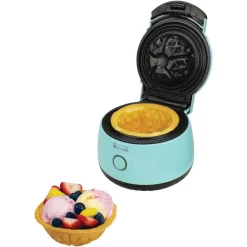 Electric Skillets & Indoor Grills Brentwood Blue Waffle Bowl Maker -Costway Shop blue brentwood waffle makers ts 1401bl 31 1000