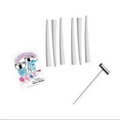 Dessert Makers Great Northern Flufftastic Blue Countertop Cotton Candy Machine With Sugar Scoop -Costway Shop blue great northern cotton candy machines hwd630296 44 1000