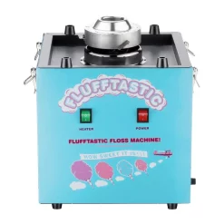 Dessert Makers Great Northern Flufftastic Blue Countertop Cotton Candy Machine With Sugar Scoop -Costway Shop blue great northern cotton candy machines hwd630296 4f 1000