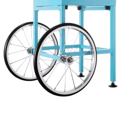 Dessert Makers Great Northern Flufftastic Commercial Blue Cotton Candy Machine With Cart -Costway Shop blue great northern cotton candy machines hwd630297 1f 1000