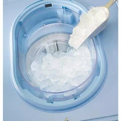 Dessert Makers Nostalgia Vintage 575 Oz. Snow Cone Machine Cart In Blue 12 Dessert Makers Nostalgia Vintage 575 Oz. Snow Cone Machine Cart In Blue -Costway Shop blue nostalgia snow cone machines scc 200 1f 1000