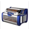 Toasters NutriChef White Digital Countertop Rotisserie & Grill Oven Rotating Kitchen Cooker In Blue 1 Toasters NutriChef White Digital Countertop Rotisserie & Grill Oven Rotating Kitchen Cooker In Blue -Costway Shop blue nutrichef toaster ovens pkrtvg65bl 64 1000