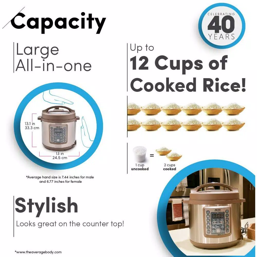 AROMA 4 Qt. Brown Electric Multi-Cooker with Aluminum Pot Cookers AROMA 4 Qt. Brown Electric Multi-Cooker With Aluminum Pot -Costway Shop brown aroma multi cookers mtc 8016 4f 1000