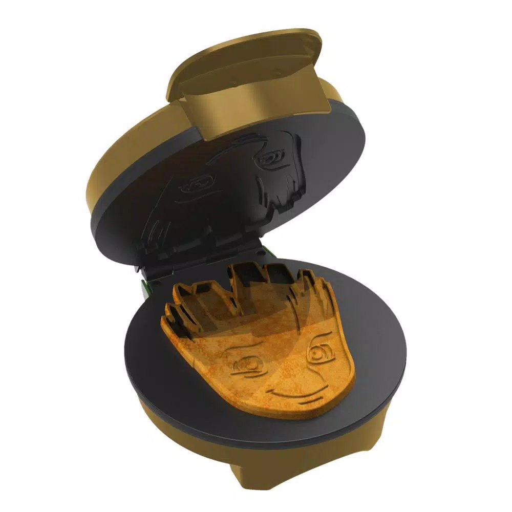Uncanny Brands Marvel Movie Groot Waffle Brown Maker Electric Skillets & Indoor Grills Uncanny Brands Marvel Movie Groot Waffle Brown Maker -Costway Shop brown uncanny brands waffle makers wm mvm grt 64 1000