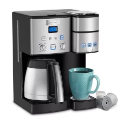 Coffee Makers Cuisinart Coffee Center 10-Cup Thermal Coffeemaker And Single-Serve Brewer 6 Coffee Makers Cuisinart Coffee Center 10-Cup Thermal Coffeemaker And Single-Serve Brewer -Costway Shop brushed chrome cuisinart single serve coffee makers ss 20 44 1000