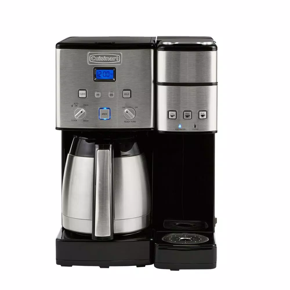 Cuisinart Coffee Center 10-Cup Thermal Coffeemaker and Single-Serve Brewer Coffee Makers Cuisinart Coffee Center 10-Cup Thermal Coffeemaker And Single-Serve Brewer -Costway Shop brushed chrome cuisinart single serve coffee makers ss 20 c3 1000