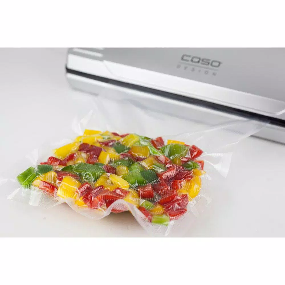 Food Processing CASO VC 200 Brushed Black Stainless Steel Food Vacuum Sealer - Image 2