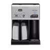 Coffee Makers Cuisinart 10-Cup Black Stainless Steel Coffee Maker With Hot Water System -Costway Shop brushed stainless black cuisinart drip coffee makers chw 14p1 64 1000