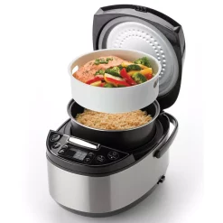 Cookers AROMA 12-Cup Brushed Stainless Steel Rice Cooker 6 Cookers AROMA 12-Cup Brushed Stainless Steel Rice Cooker -Costway Shop brushed stainless steel aroma rice cookers arc 616sb 44 1000