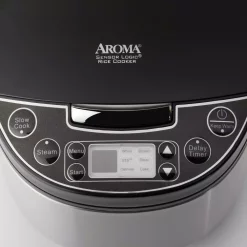 Cookers AROMA 12-Cup Brushed Stainless Steel Rice Cooker 4 Cookers AROMA 12-Cup Brushed Stainless Steel Rice Cooker -Costway Shop brushed stainless steel aroma rice cookers arc 616sb 4f 1000