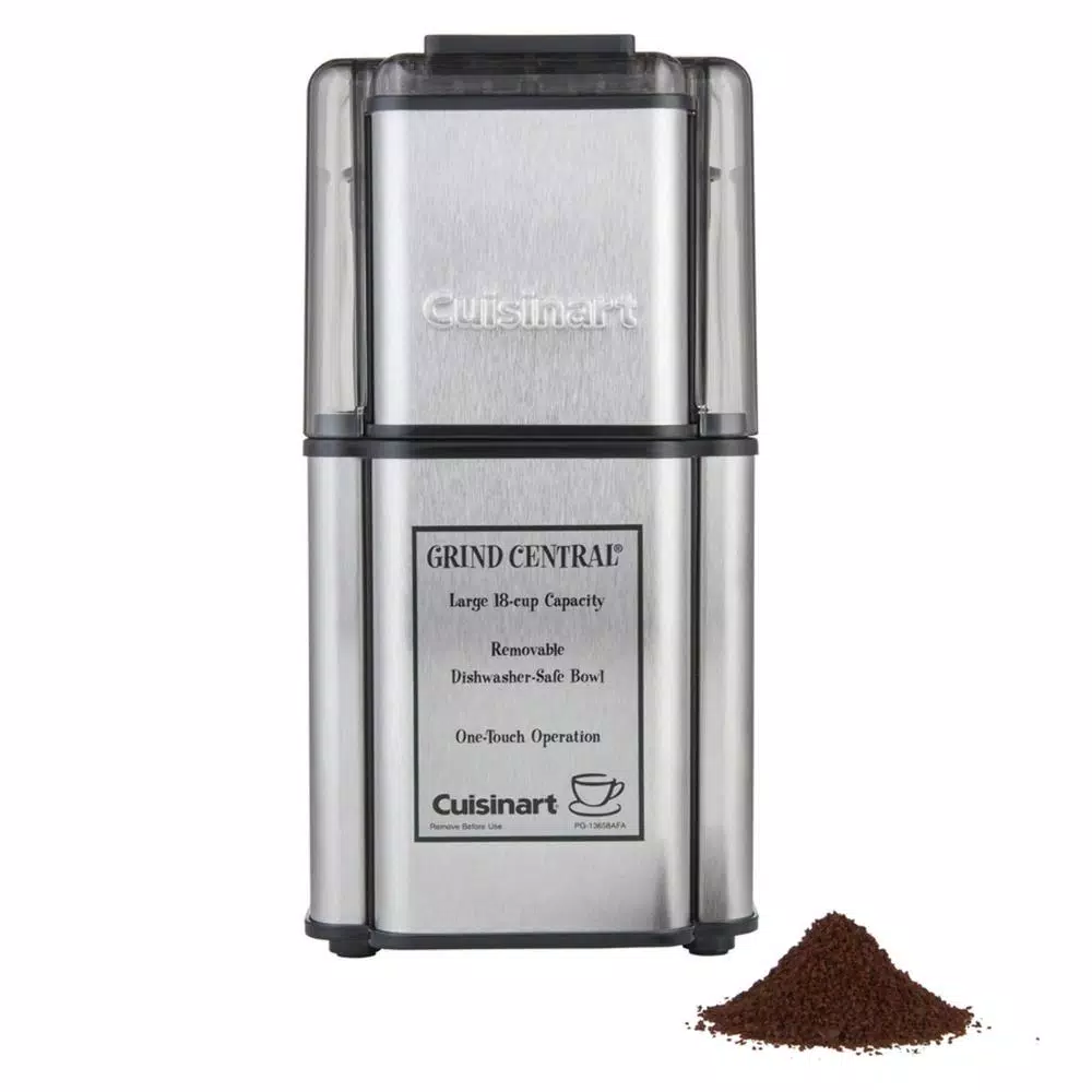 Cuisinart Grind Central 3 oz. Brushed Stainless Steel Blade Coffee Grinder Coffee Makers Cuisinart Grind Central 3 Oz. Brushed Stainless Steel Blade Coffee Grinder -Costway Shop brushed stainless steel cuisinart coffee grinders dcg 12bc c3 1000
