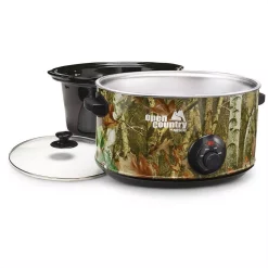 Cookers Nesco Open Country 8 Qt. Camoflauge Slow Cooker With Temperature Settings 5 Cookers Nesco Open Country 8 Qt. Camoflauge Slow Cooker With Temperature Settings -Costway Shop camouflage nesco slow cookers sc 8017 1f 1000