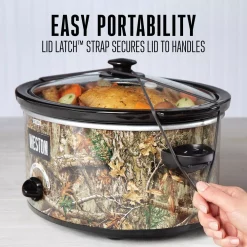 Cookers Weston Realtree Edge 5 Qt. Camouflage Slow Cooker With Lid Strap 15 Cookers Weston Realtree Edge 5 Qt. Camouflage Slow Cooker With Lid Strap -Costway Shop camouflage weston slow cookers 03 2100 re 44 1000