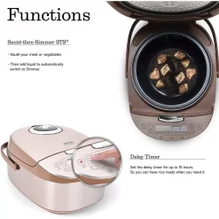 Cookers AROMA 4 Qt. Champagne Electric Multi-Cooker With Ceramic Pot 12 Cookers AROMA 4 Qt. Champagne Electric Multi-Cooker With Ceramic Pot -Costway Shop champagne aroma multi cookers mtc 8008 44 1000