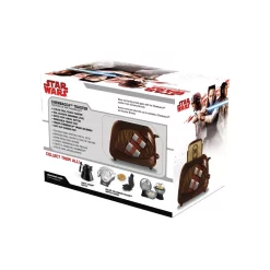 Toasters Uncanny Brands Star Wars Empire Collection 2-Slice Chewbacca Toaster -Costway Shop chewbacca uncanny brands pop up toasters tste em srw chw 1f 1000