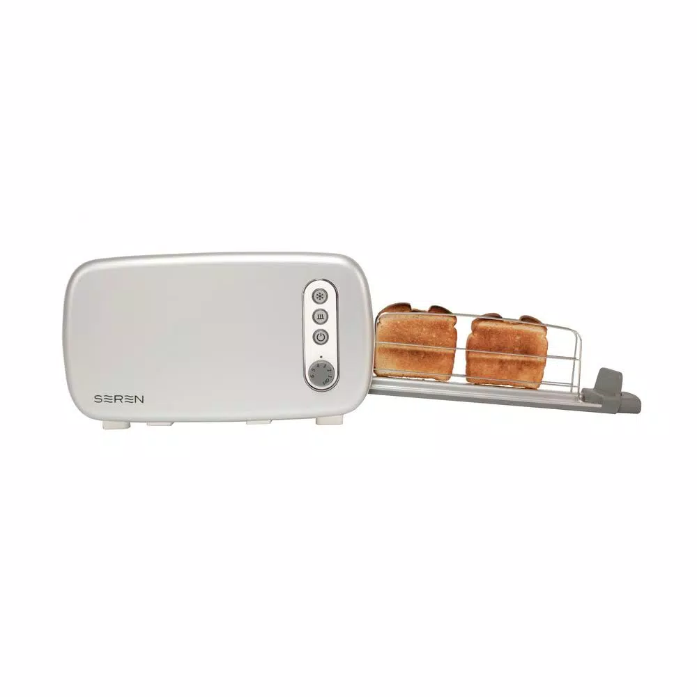 BergHOFF Seren 2-Slice Chrome Long Slot Toaster Toasters BergHOFF Seren 2-Slice Chrome Long Slot Toaster -Costway Shop chrome berghoff pop up toasters 2212316 1f 1000