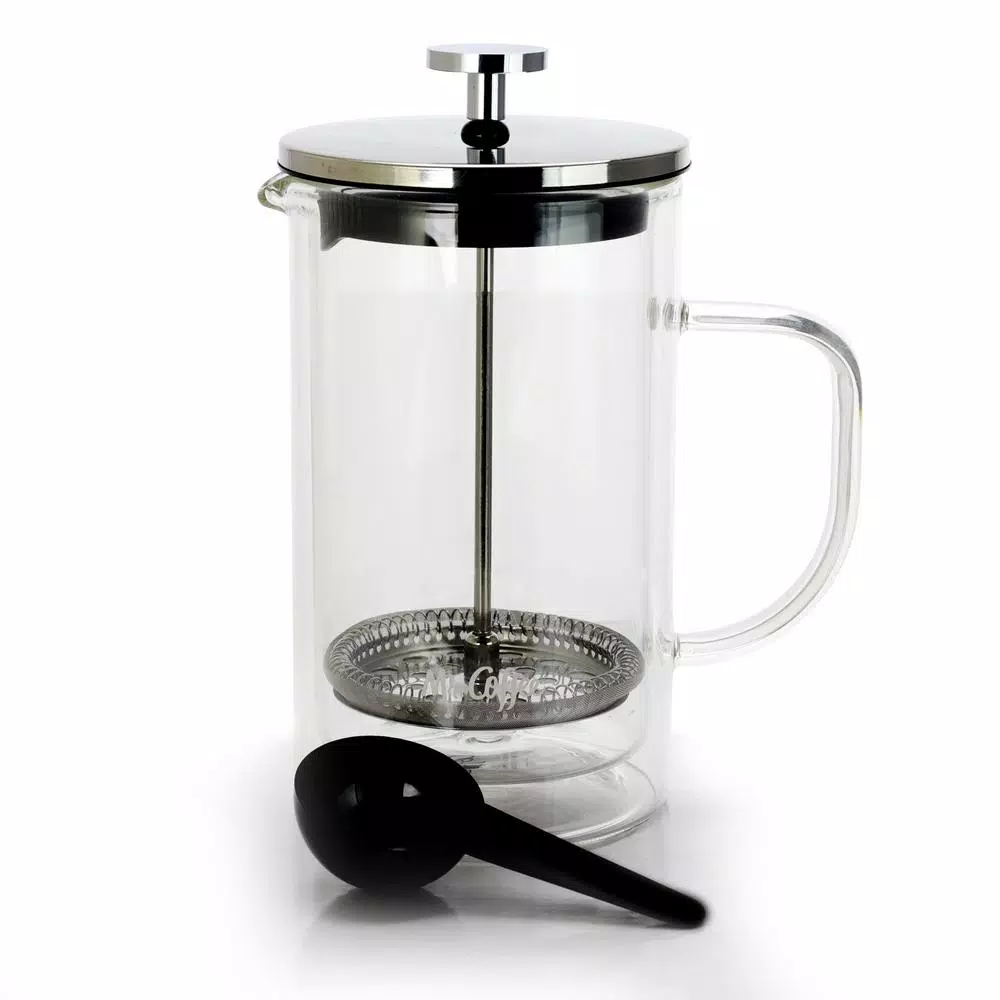 Mr. Coffee Hyland 2.5-Cup Clear Glass French Press Coffee Maker Coffee Makers Mr. Coffee Hyland 2.5-Cup Clear Glass French Press Coffee Maker -Costway Shop clear mr coffee french presses 985105354m 64 1000