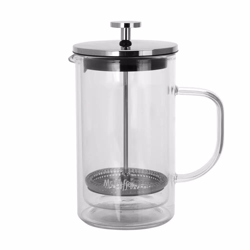 Mr. Coffee Hyland 2.5-Cup Clear Glass French Press Coffee Maker Coffee Makers Mr. Coffee Hyland 2.5-Cup Clear Glass French Press Coffee Maker -Costway Shop clear mr coffee french presses 985105354m c3 1000
