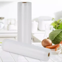 Food Processing NutriChef White Vacuum Sealer Bags – Universal Air Vac Sealing Bags (2-Rolls, 100 Ft. Total Length) 5 Food Processing NutriChef White Vacuum Sealer Bags – Universal Air Vac Sealing Bags (2-Rolls, 100 Ft. Total Length) -Costway Shop clear nutrichef food vacuum sealers prtpkvs16rl 1f 1000