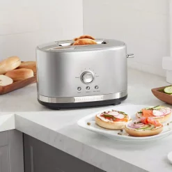 Toasters KitchenAid 2-Slice Contour Silver Wide Slot Toaster With Crumb Tray 9 Toasters KitchenAid 2-Slice Contour Silver Wide Slot Toaster With Crumb Tray -Costway Shop contour silver kitchenaid pop up toasters kmt2116cu 31 1000
