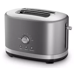 Toasters KitchenAid 2-Slice Contour Silver Wide Slot Toaster With Crumb Tray 4 Toasters KitchenAid 2-Slice Contour Silver Wide Slot Toaster With Crumb Tray -Costway Shop contour silver kitchenaid pop up toasters kmt2116cu c3 1000