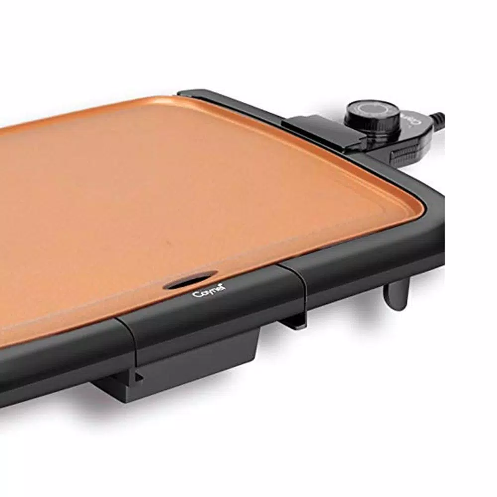 Boyel Living Nonstick Electric Skillet, Cool-TouchElectric, 1200-Watts, (Copper) Electric Skillets & Indoor Grills Boyel Living Nonstick Electric Skillet, Cool-TouchElectric, 1200-Watts, (Copper) -Costway Shop copper boyel living electric griddles eb43804 1f 1000