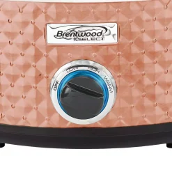 Cookers Brentwood Appliances Diamond 7 Qt. Copper Slow Cooker With Tempered Glass Lid 14 Cookers Brentwood Appliances Diamond 7 Qt. Copper Slow Cooker With Tempered Glass Lid -Costway Shop copper brentwood appliances slow cookers sc 157c 44 1000