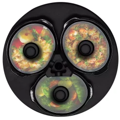 Cookers MegaChef Triple 4.5 Qt. Copper Slow Cooker With Glass Lids -Costway Shop copper megachef slow cookers 985109462m fa 1000