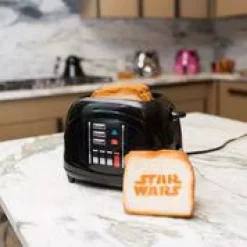 Toasters Uncanny Brands Star Wars Empire Collection 2-Slice Darth Vader Toaster -Costway Shop darth vader uncanny brands pop up toasters tste em srw vad 44 1000