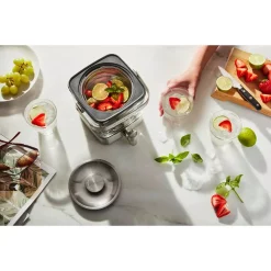 Coffee Makers KitchenAid 4.75 Cup Silver Cold Brew Coffee Maker -Costway Shop glass metal kitchenaid drip coffee makers kcm5912sx 31 1000