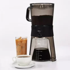 Coffee Makers OXO Good Grips 4-Cup Gray Cold Brew Drip Coffee Maker With Filter 26 Coffee Makers OXO Good Grips 4-Cup Gray Cold Brew Drip Coffee Maker With Filter -Costway Shop gray oxo drip coffee makers 1272880 1f 1000