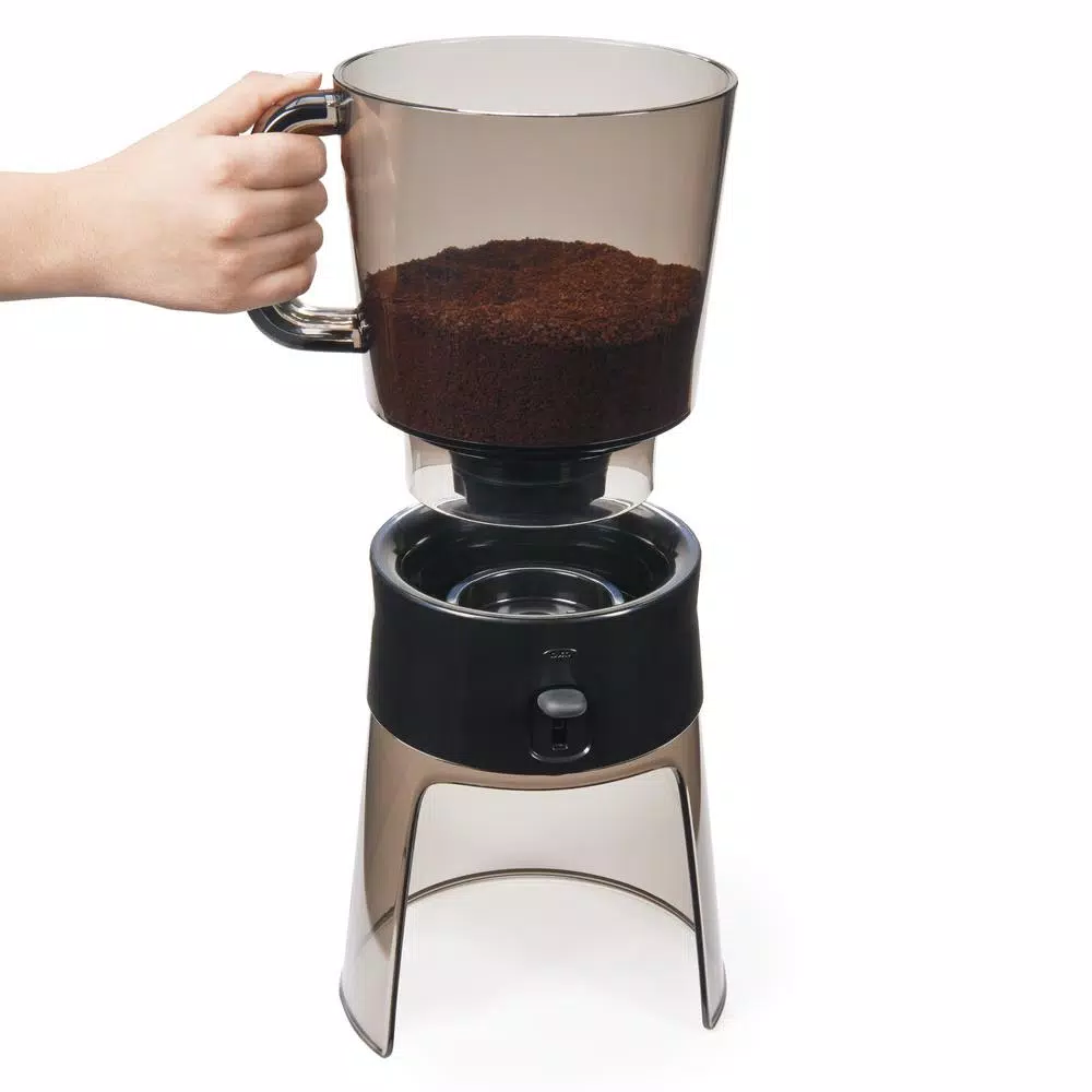 Coffee Makers OXO Good Grips 4-Cup Gray Cold Brew Drip Coffee Maker With Filter 17 Coffee Makers OXO Good Grips 4-Cup Gray Cold Brew Drip Coffee Maker With Filter - Image 15