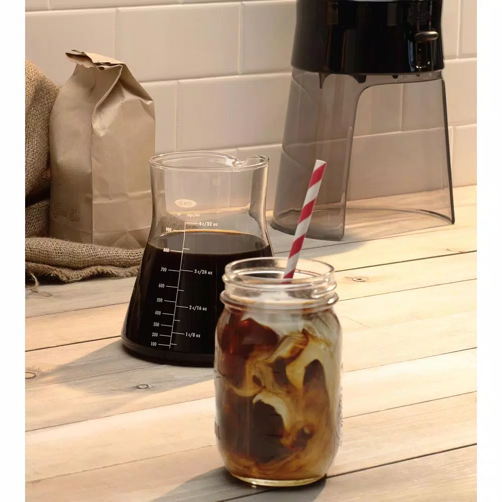 Coffee Makers OXO Good Grips 4-Cup Gray Cold Brew Drip Coffee Maker With Filter 9 Coffee Makers OXO Good Grips 4-Cup Gray Cold Brew Drip Coffee Maker With Filter - Image 7