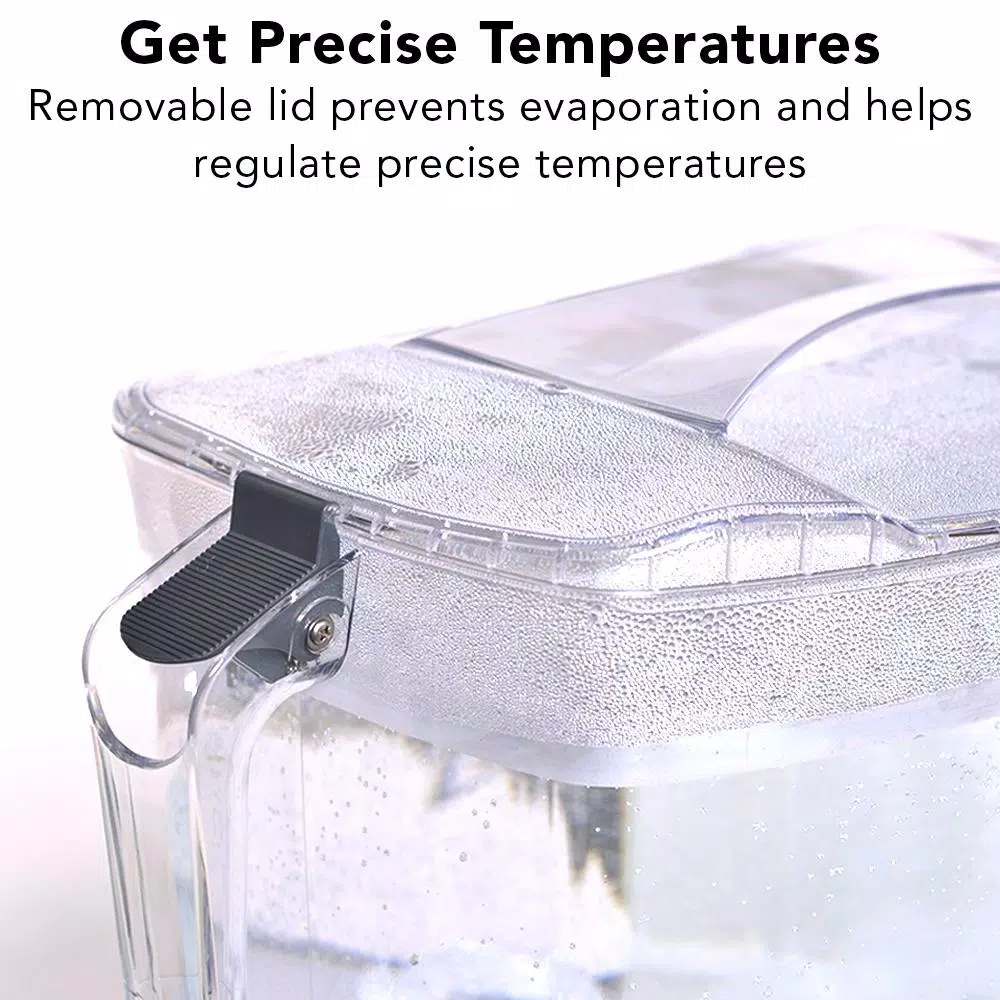 Tribest Sousvant 12 Qt. Sous Vide Stainless Steel Circulator Slow Cooker Cookers Tribest Sousvant 12 Qt. Sous Vide Stainless Steel Circulator Slow Cooker -Costway Shop gray stainless steel tribest slow cookers sv 101 b 1f 1000