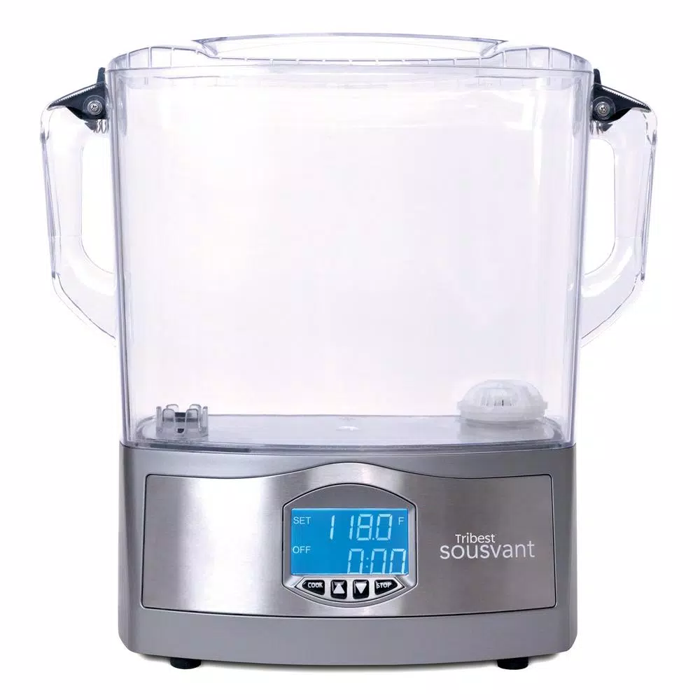 Tribest Sousvant 12 Qt. Sous Vide Stainless Steel Circulator Slow Cooker Cookers Tribest Sousvant 12 Qt. Sous Vide Stainless Steel Circulator Slow Cooker -Costway Shop gray stainless steel tribest slow cookers sv 101 b 64 1000