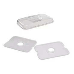 Food Processing Hamilton Beach 5-Tray Grey Food Dehydrator Stackable Drying Trays -Costway Shop grey hamilton beach dehydrators 32100a 4f 1000