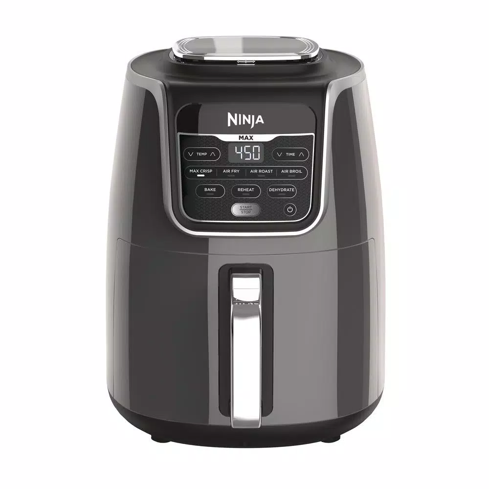 NINJA 5.5 Qt. Grey XL Ninja Air Fryer Max Air Fryers NINJA 5.5 Qt. Grey XL Ninja Air Fryer Max -Costway Shop grey ninja air fryers af161 64 1000